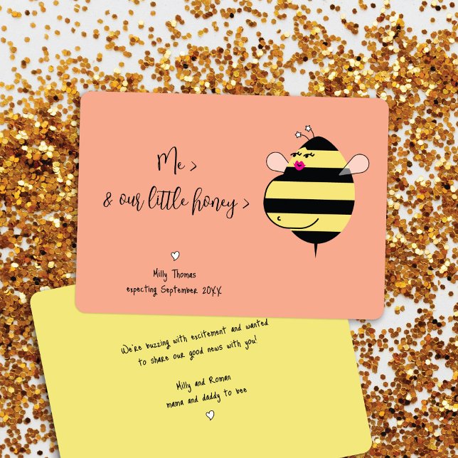 Expecting Mama Bee Peach Pregnancy Announcement (Creator Uploaded)