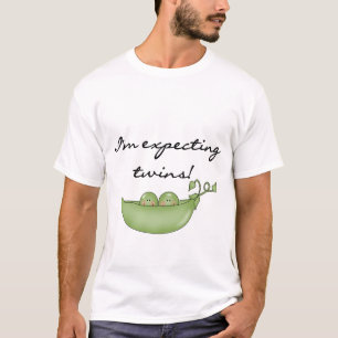 Expecting Twins - Peas in a Pod T-Shirt