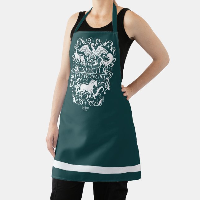 Expecto Patronum Filigree Graphic Apron (Insitu)
