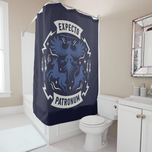 Expecto Patronum Vintage Silhouette Graphic (In Situ)