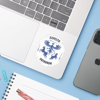 Expecto Patronum Vintage Silhouette Graphic