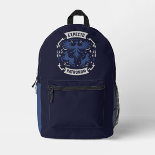 Expecto Patronum Vintage Silhouette Graphic Printed Backpack