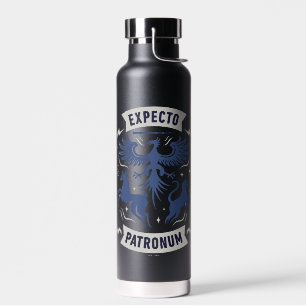 Expecto Patronum Vintage Silhouette Graphic Water Bottle