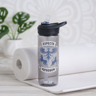 Expecto Patronum Vintage Silhouette Graphic Water Bottle