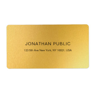 Expédition d'or élégante de charme de plaine