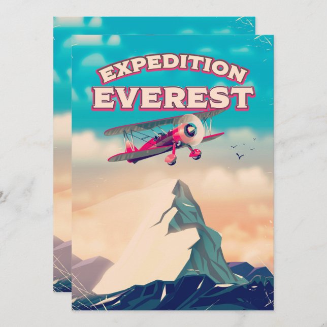 Expedition Everest Travel poster (Front/Back)
