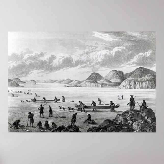 Expedition passing through Point Lata on the Poster (Front)