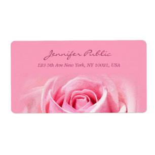 Expédition simple florale d'aquarelle de rose