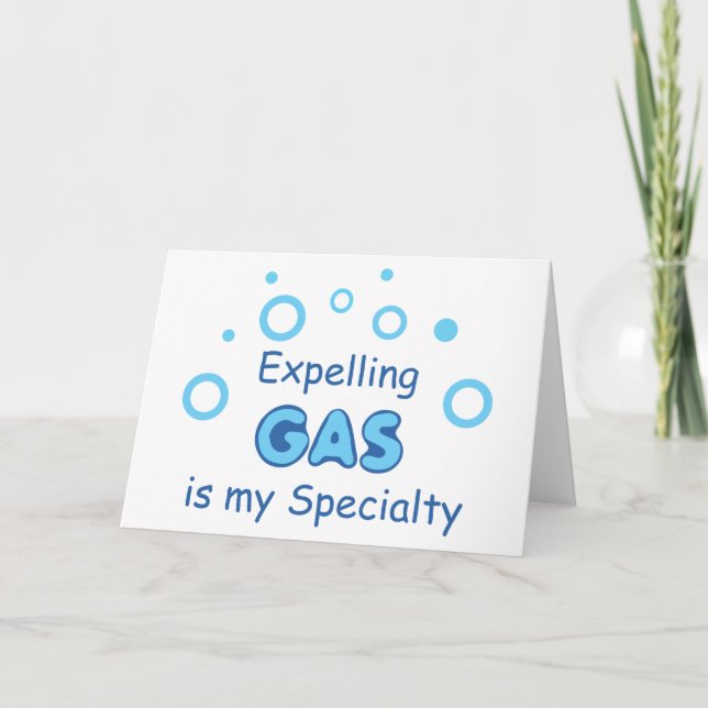 Expelling Gas Card (Front)