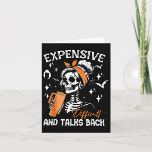 Expensive Difficult And Talks Ck Halloween Mama Sk Card