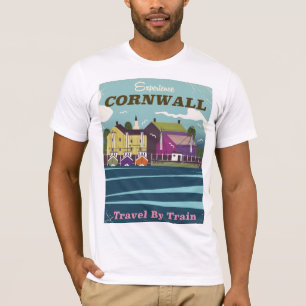 Experience Cornwall vintage travel poster T-Shirt