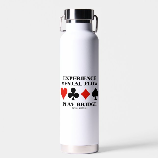 Experience Mental Flow Play Bridge Water Bottle (Front)