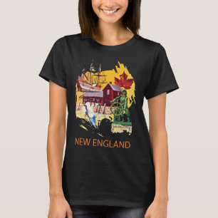 Experience the cozy charm of the Northeast with th T-Shirt