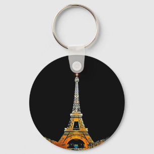Experience the Magic of Paris: The Eiffel Tower Keychain