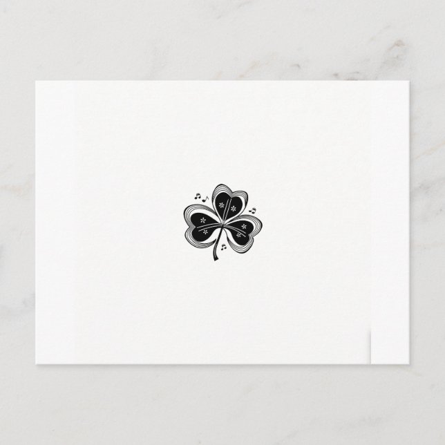 Experience the Magic of Shamrock Serenade Announcement Postcard (Front)