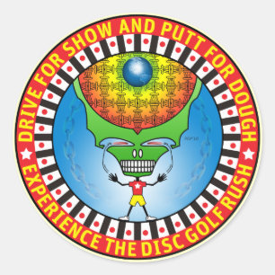 Experience The Rush Classic Round Sticker