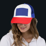 Experience the Thrill of Flying in the Blue Sky Trucker Hat<br><div class="desc">Embark on a high-altitude journey with an airplane soaring against a stunning blue background. Enjoy the scenic wingspan views of clouds and horizons on this exciting aviation adventure!"</div>
