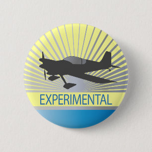 Experimental Aircraft 2 Inch Round Button