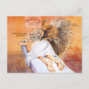 Experimental medicine postcard