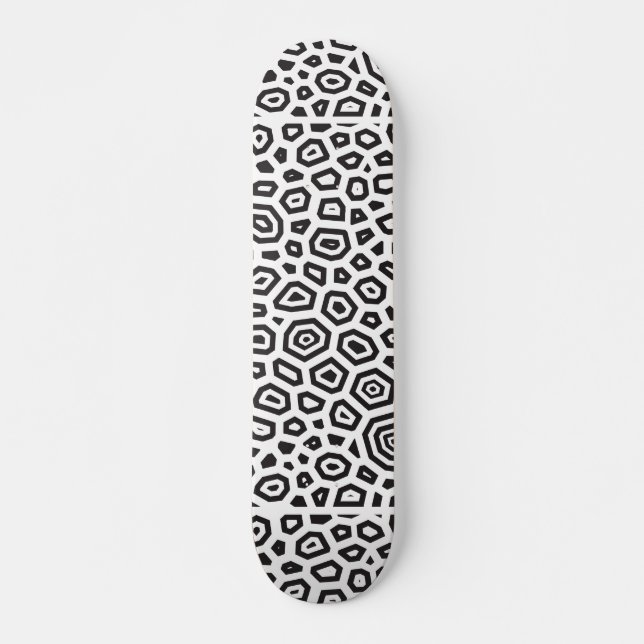 Experimental pattern 1 skateboard (Front)