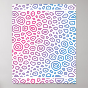 Experimental pattern 5 poster