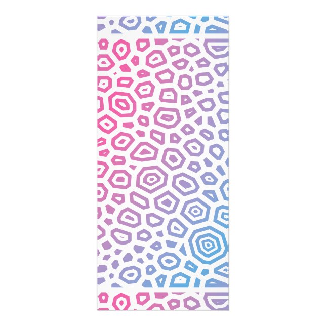 Experimental pattern 5 rack card (Front)