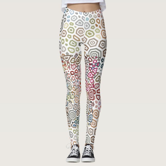 Experimental pattern 6 leggings (Front)