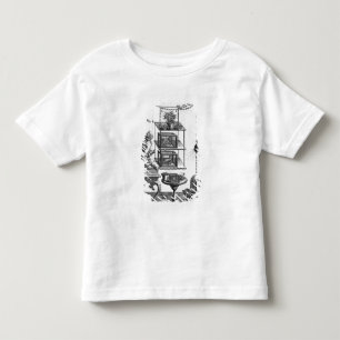 Experimenting with electricity toddler t-shirt