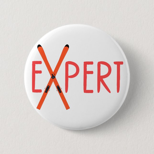 Expert 2 Inch Round Button (Front)