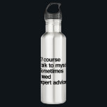 Expert Advice 710 Ml Water Bottle<br><div class="desc">Drink more water. Your skin,  hair,  body,  and mind will thank you. And now,  drink out of a fully customizable water bottle and your sense of style will thank you as well. Dang,  hydration never looked so good!</div>