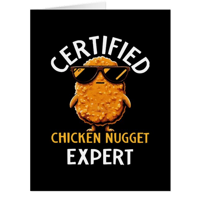 Expert certifié en nugget de poulet (Devant)
