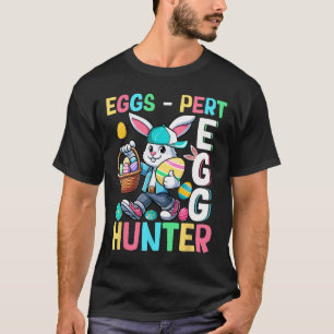Expert Egg Funny Joke Hunter Easter Bunny Hunting T-Shirt
