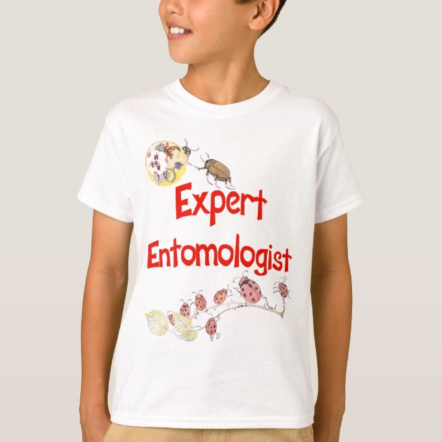 Expert Entomologist T-Shirt (Front)