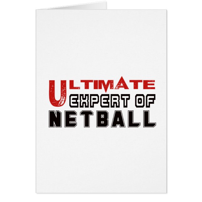 Expert final de Netball. (Devant)