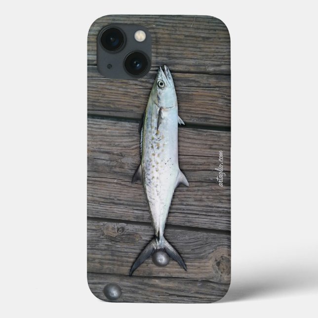 Expert Fisherman rustic wood fish Case-Mate iPhone Case (Back)