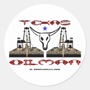 Expert pétrolier du Texas, autocollant de gisemen
