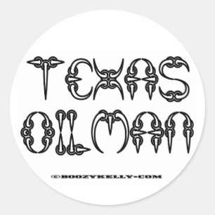 Expert pétrolier du Texas, autocollant de gisemen