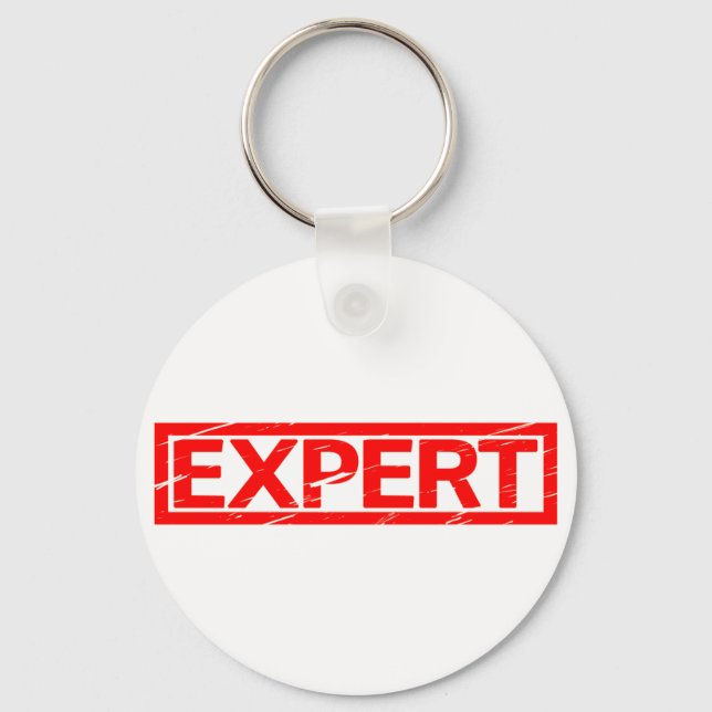 Expert Stamp Keychain (Front)