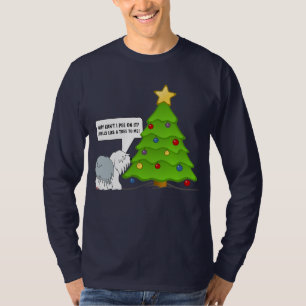 Explain the meaning of Christmas to your dog now! T-Shirt