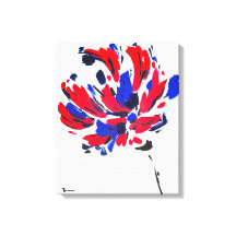 Exploded Flower | Modern Abstract Floral Art