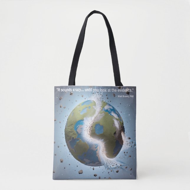 Exploding Earth HPT tote bag (Devant)