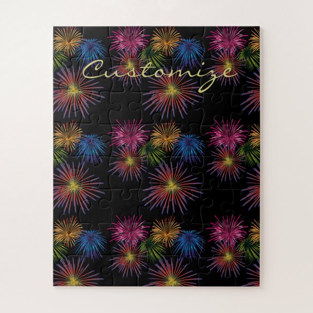 Exploding Fireworks Thunder_Cove Jigsaw Puzzle (Vertical)