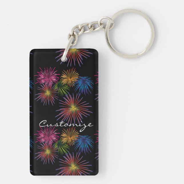 Exploding Fireworks Thunder_Cove Keychain (Back)