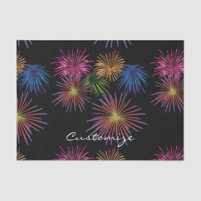 Exploding Fireworks Thunder_Cove Tissue Paper (Front)