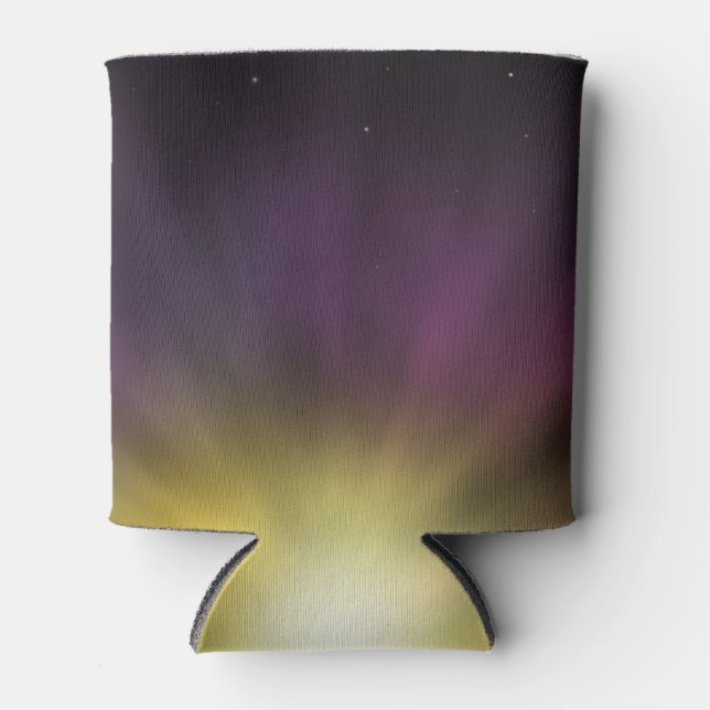 Exploding Star Cool Digital Space Artwork Can Cooler (Front)