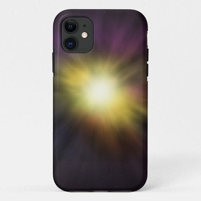 Exploding Star Digital Space Artwork Case-Mate iPhone Case (Back)