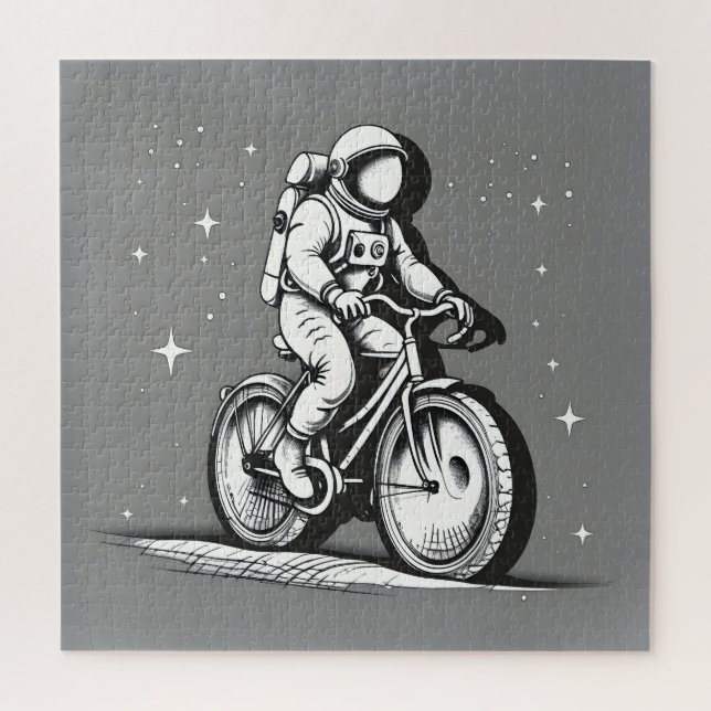 Explorateur d'espace sur le puzzle des roues (Vertical)