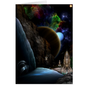 Exploration Of Space Fractal Art