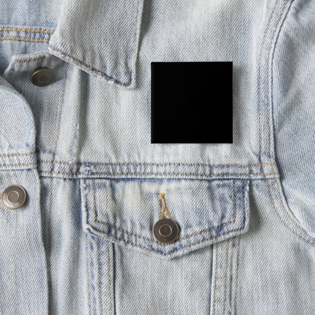 Explore a Captivating Black and White Photo  2 Inch Square Button (In Situ)