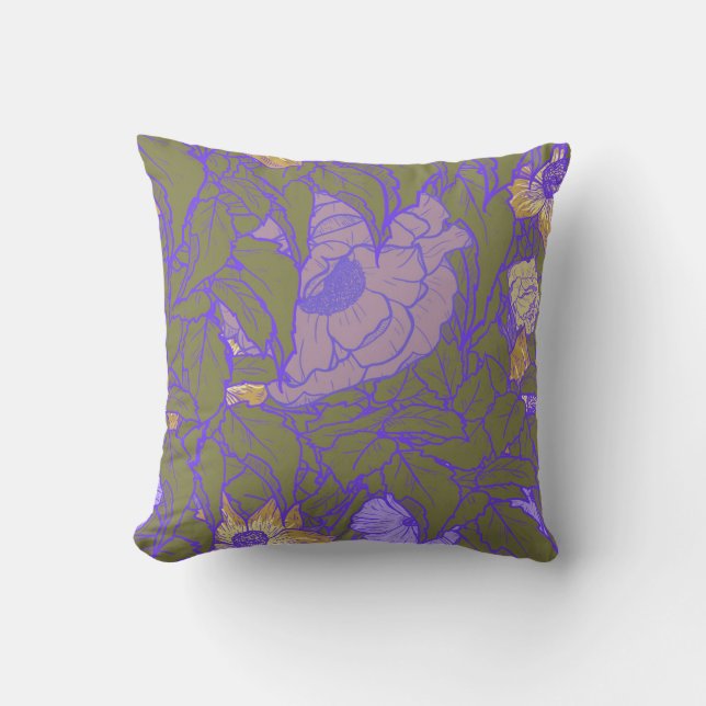 Explore a Variety of Trendy and Stylish  Throw Pillow (Front)